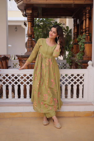 indian traditional kurti pant outfit
