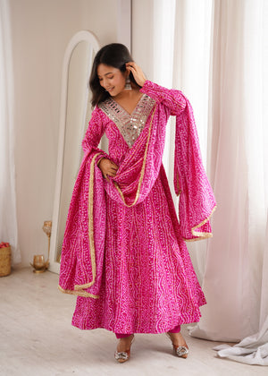 Designer Rayon Anarkali Style Gown for Women