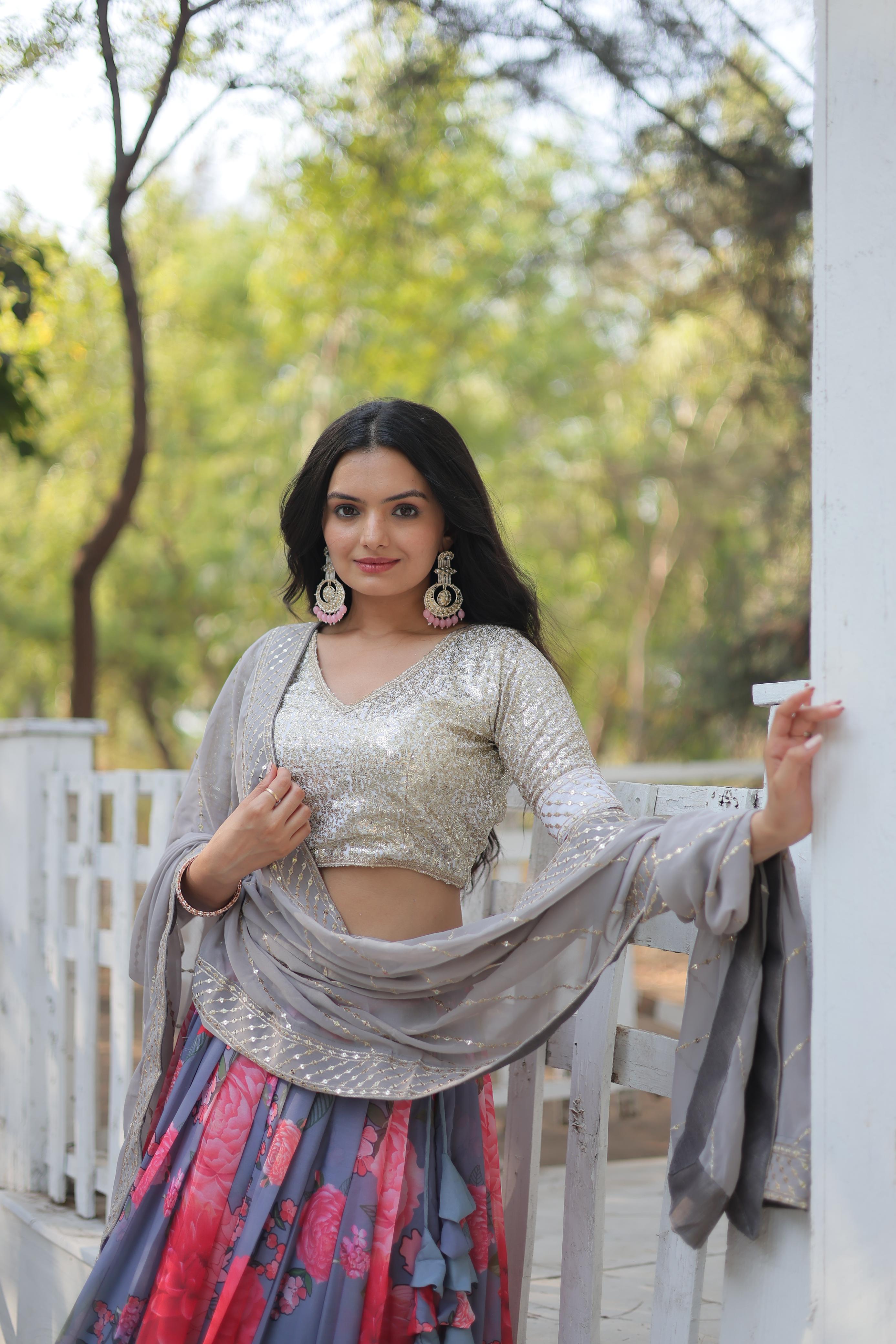 party wear lehenga set