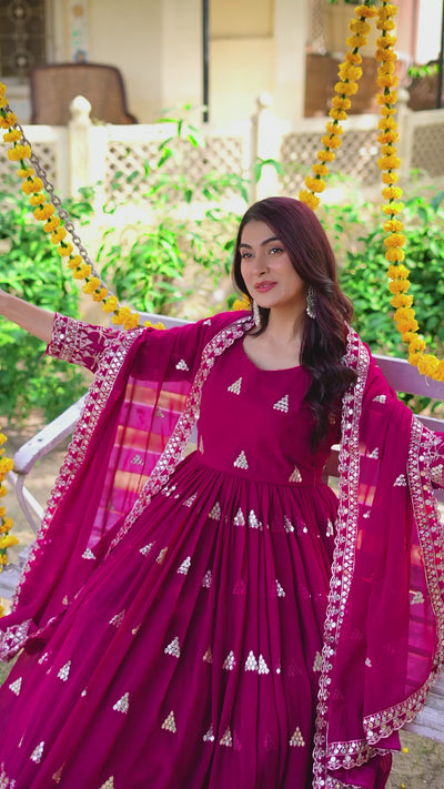 Vastralyn festive wear gown collection