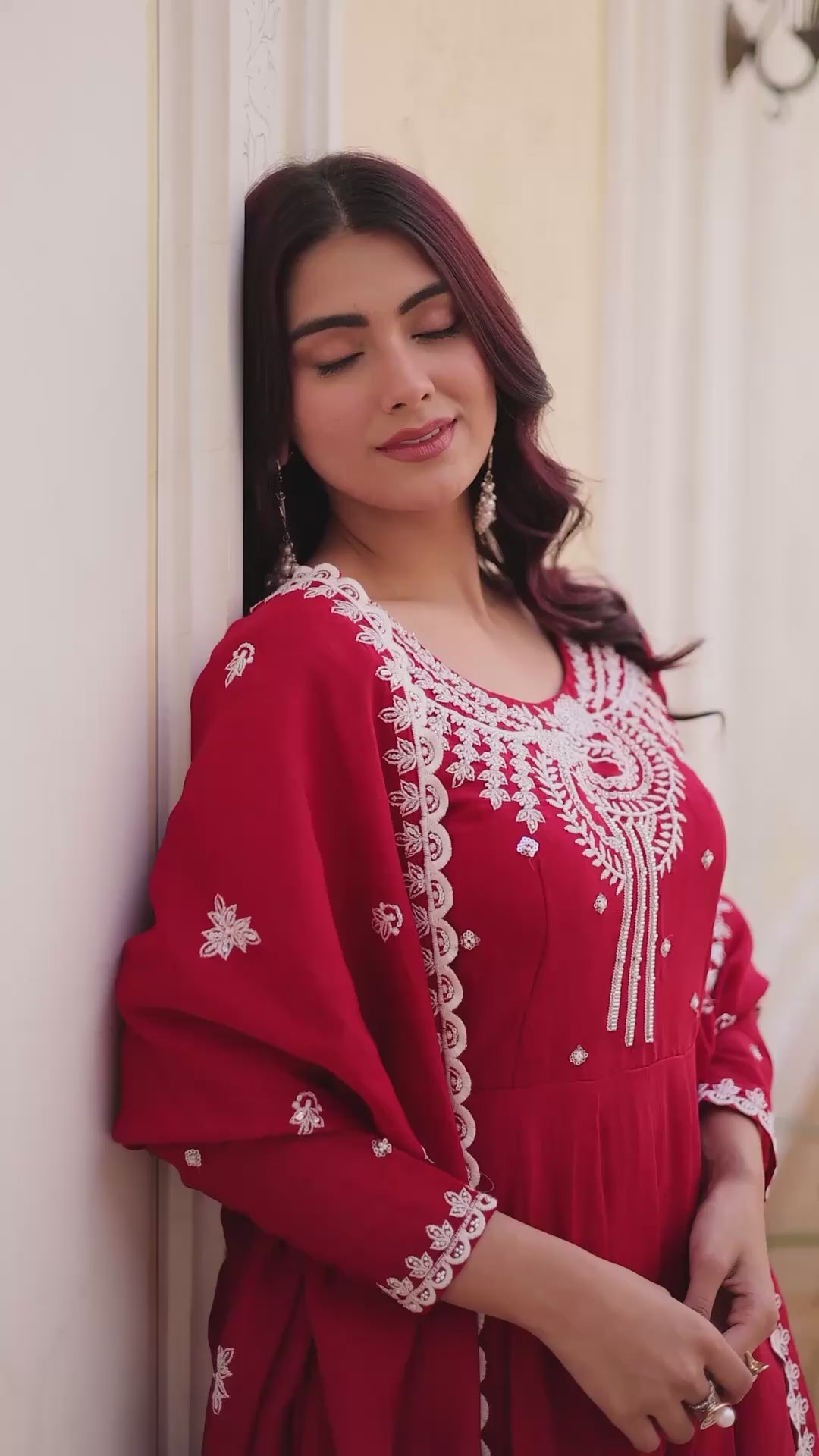Latest red gown collection for women