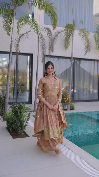 kurti with sharara and dupatta