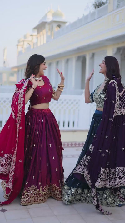 vastralyn Wedding Guest Lehenga