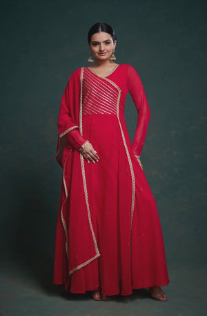 georgette gown