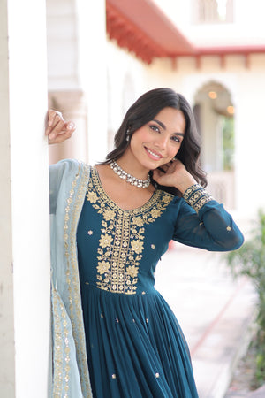 Luxury festive gown for weddings and functions