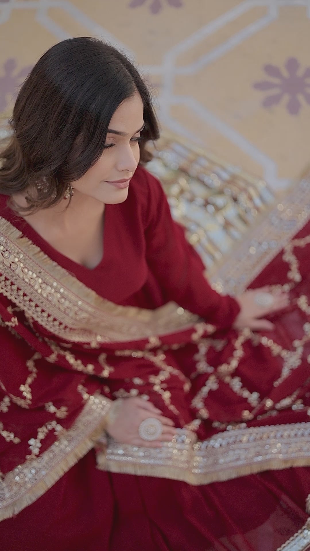  Anarkali Gown