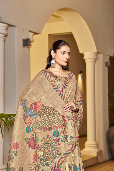 Heritage style handloom saree for women