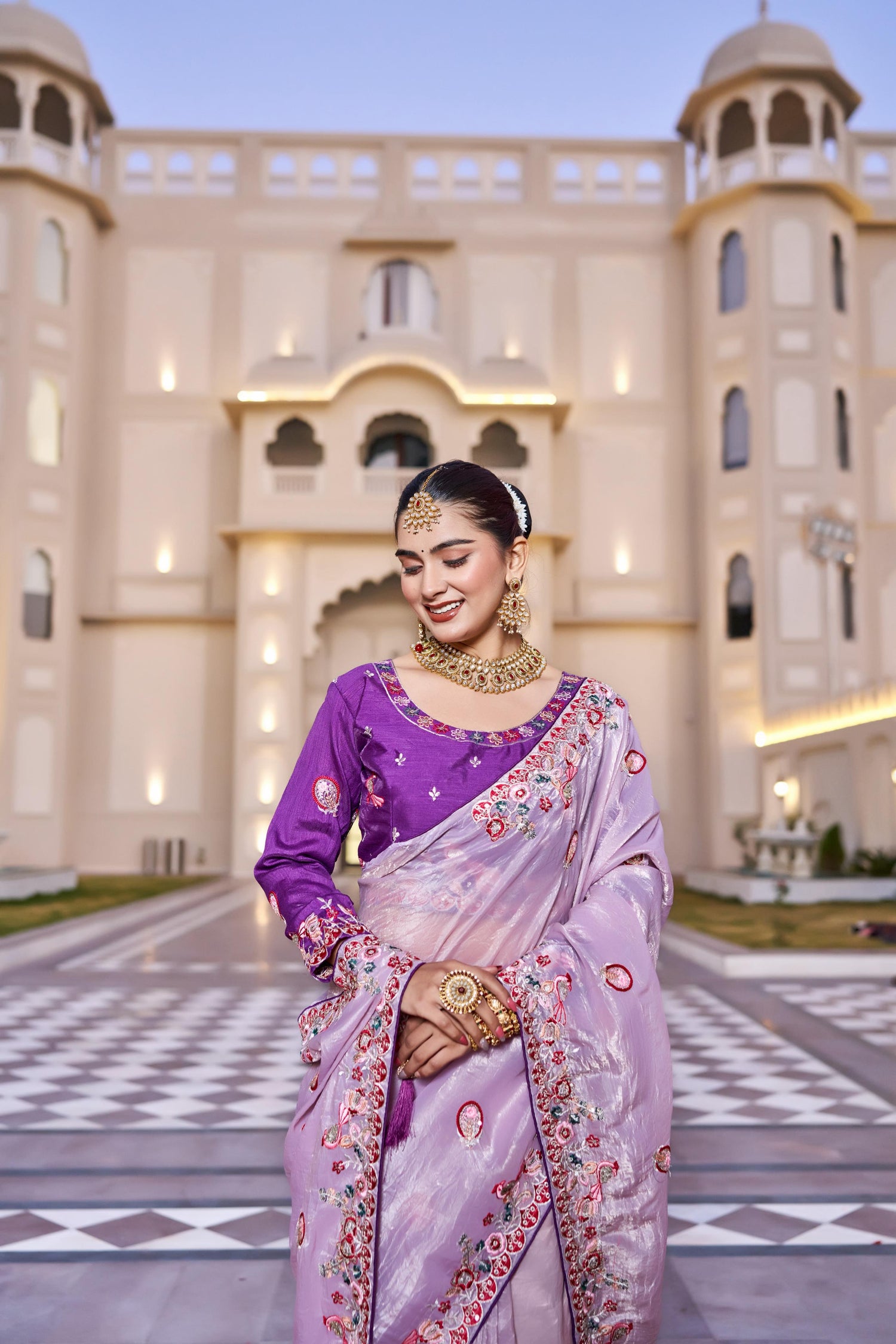 vastralyn designer saree