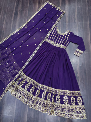 purple gown vastralyn