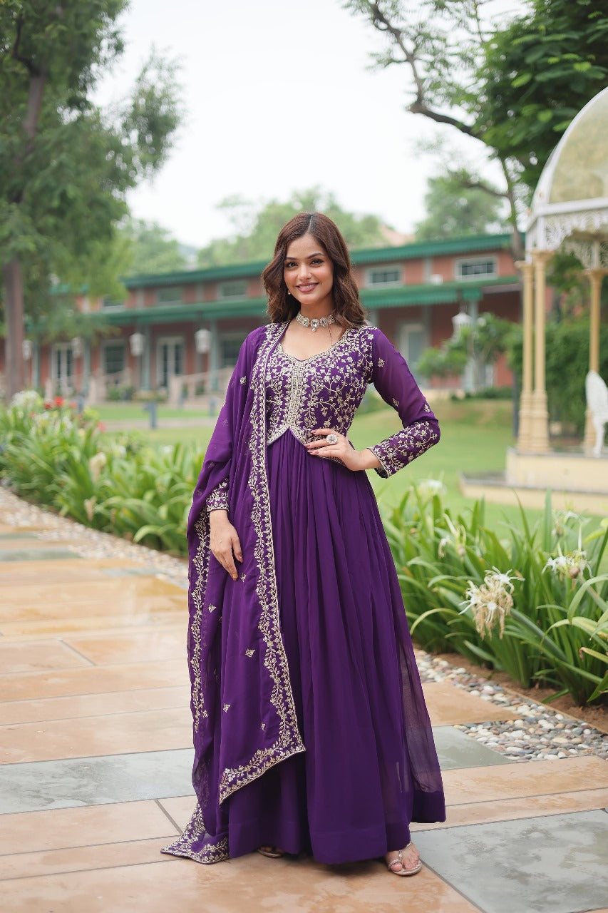  faux blooming gown