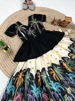 Full stitched lehenga set for 5-year-old girl
