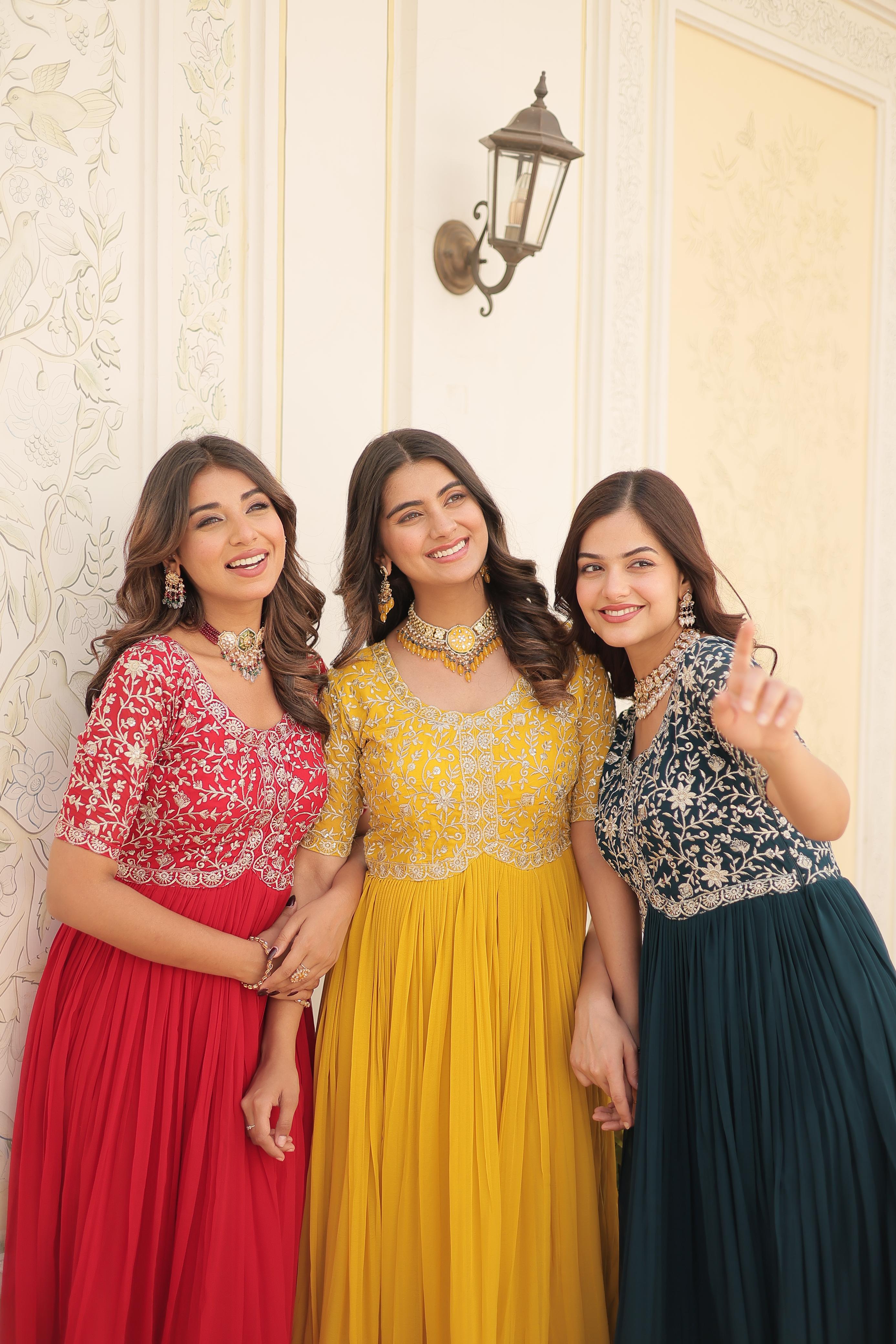 luxury gown for Indian women