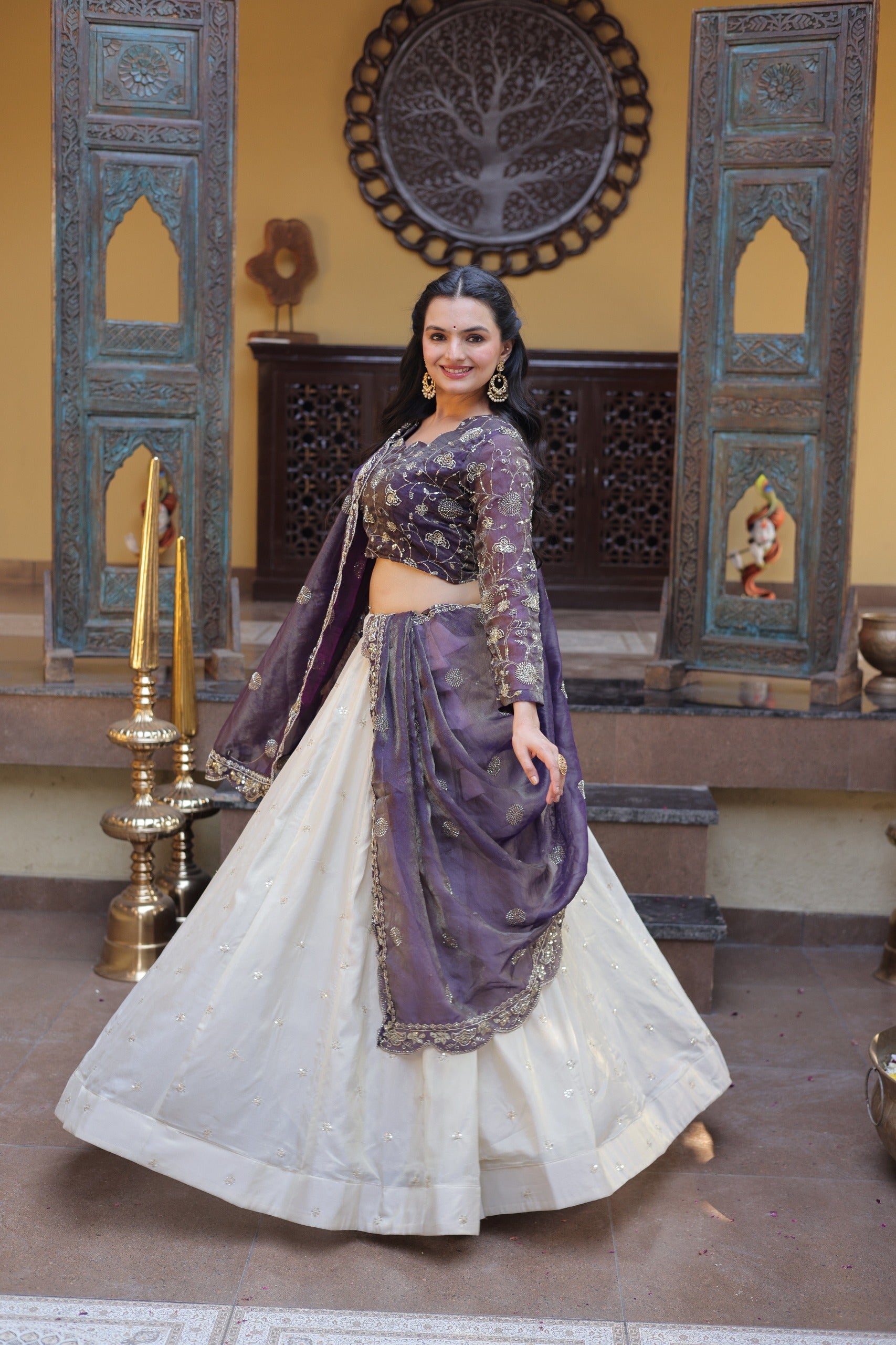 full sleeves lehenga choli online