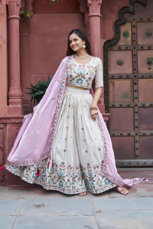Luxury Lehenga Choli Set with Dupatta