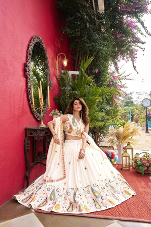 Designer embroidered lehenga choli for festive wear