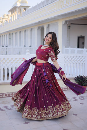 Lehenga Choli for Women – Stylish Party Wear Lehenga Set.