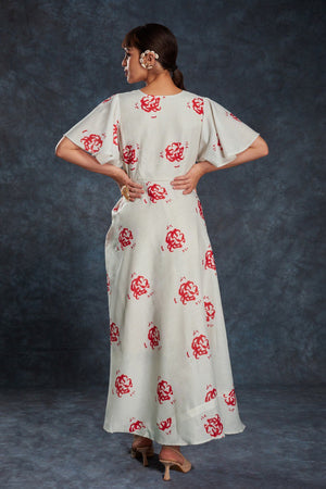  floral linen co-ord outfit