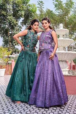 Traditional wedding lehenga choli for women