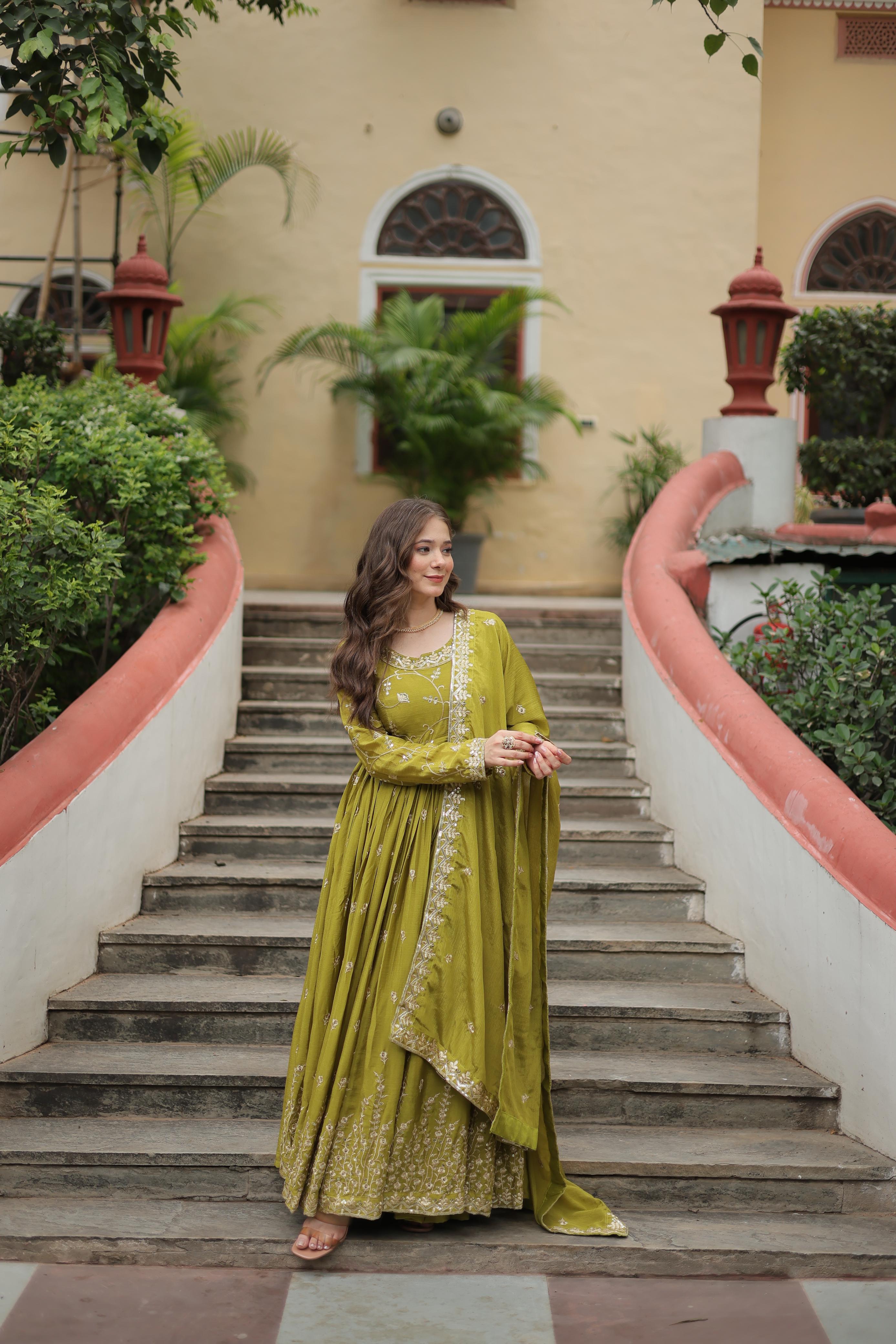 vastralyn Parrot Green Suit