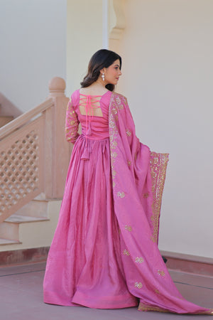 latest party wear gown