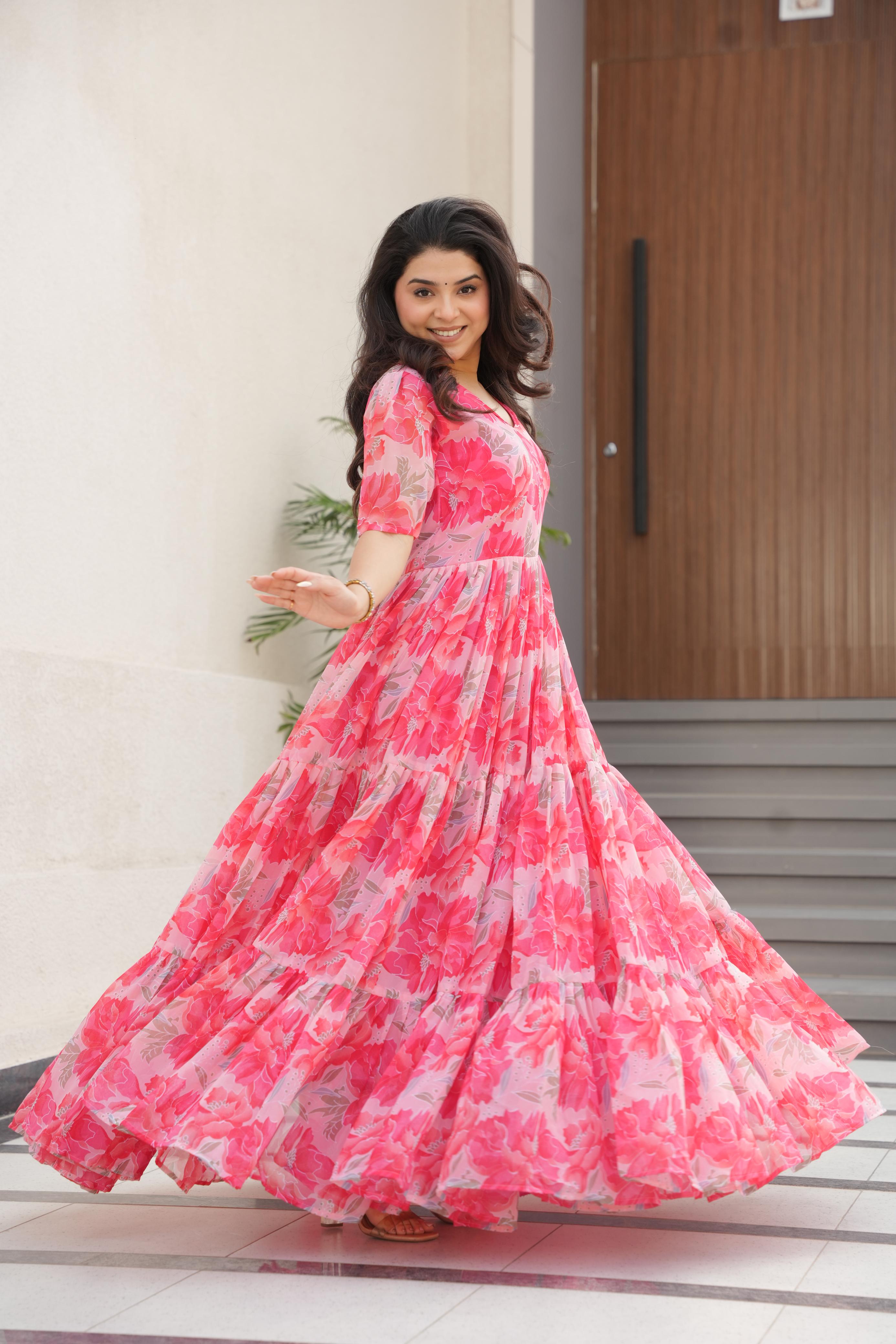  georgette gown online