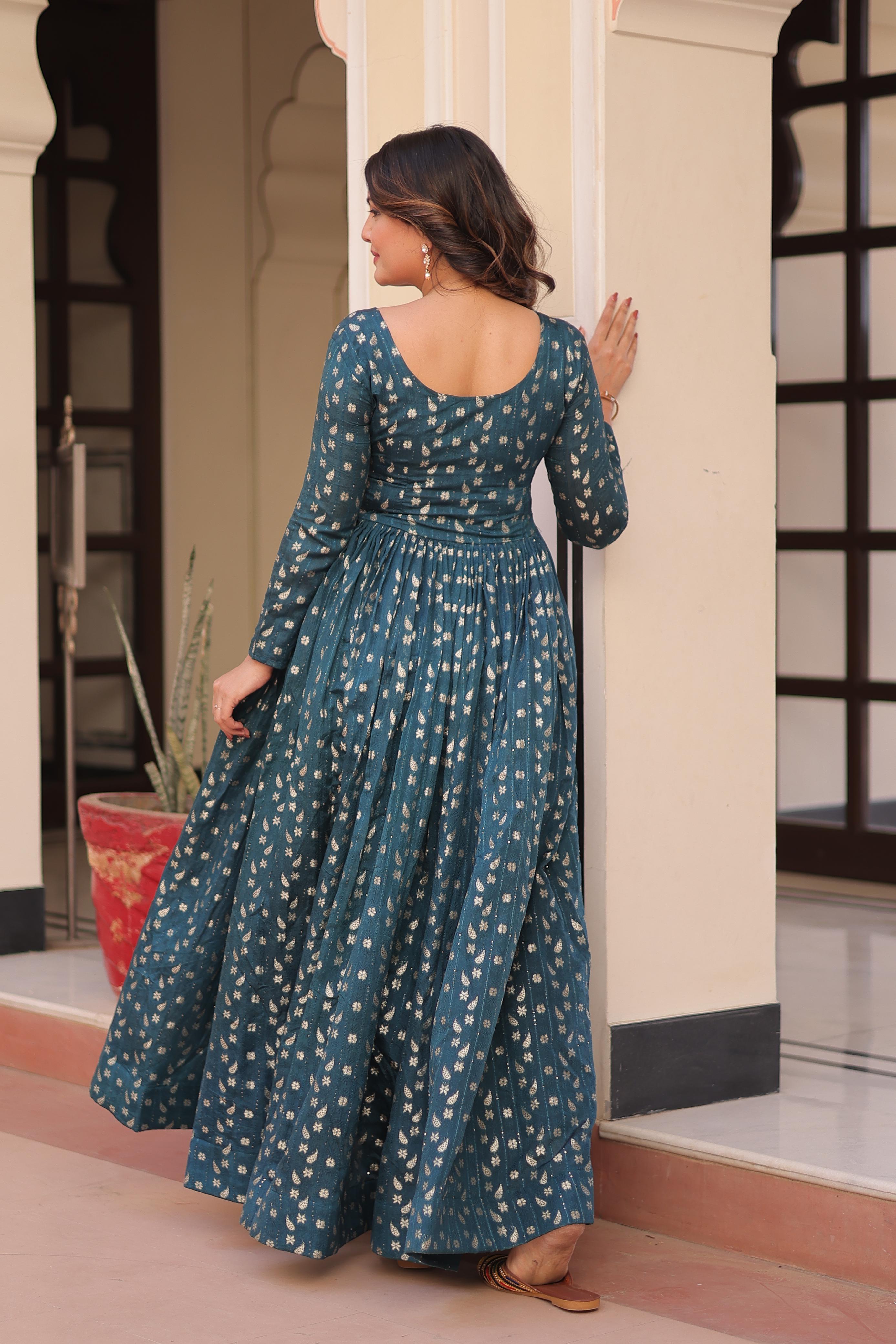 evening party wear gown
