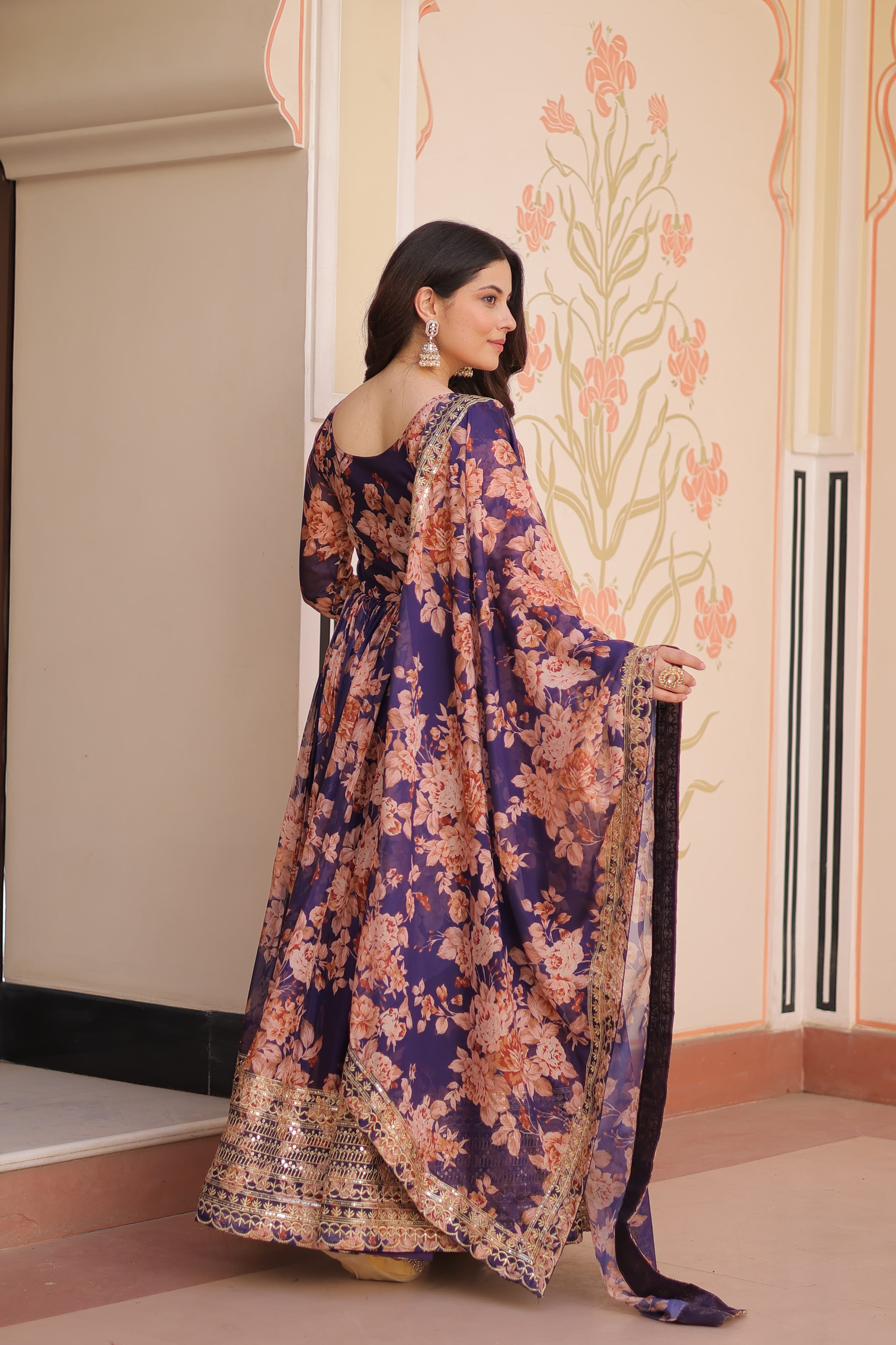 festive gown for women