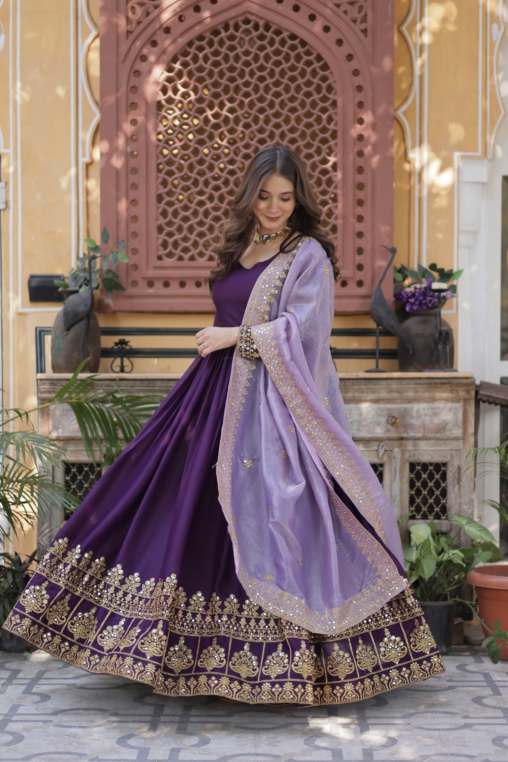  festive wear gown
