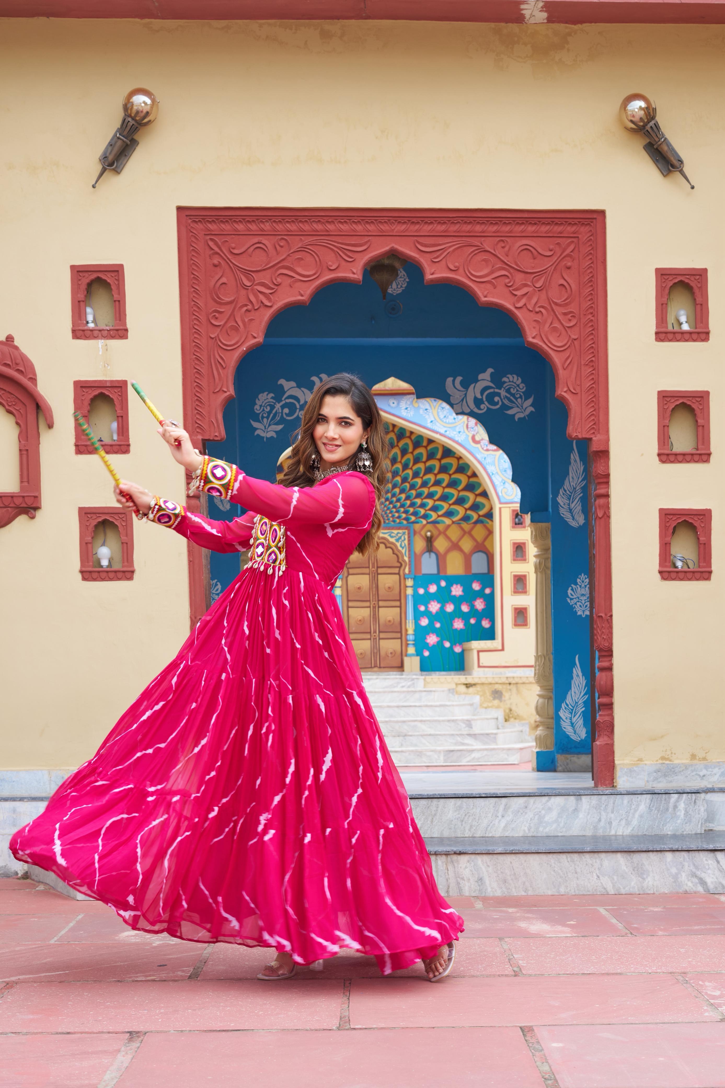 Pink festive gown