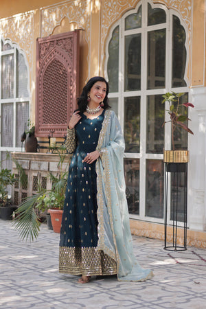  faux blooming gown