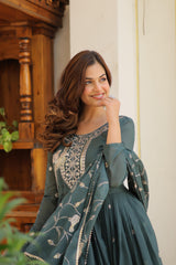 vastralyn Georgette Gown