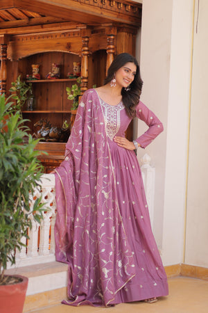  Star Georgette Gown