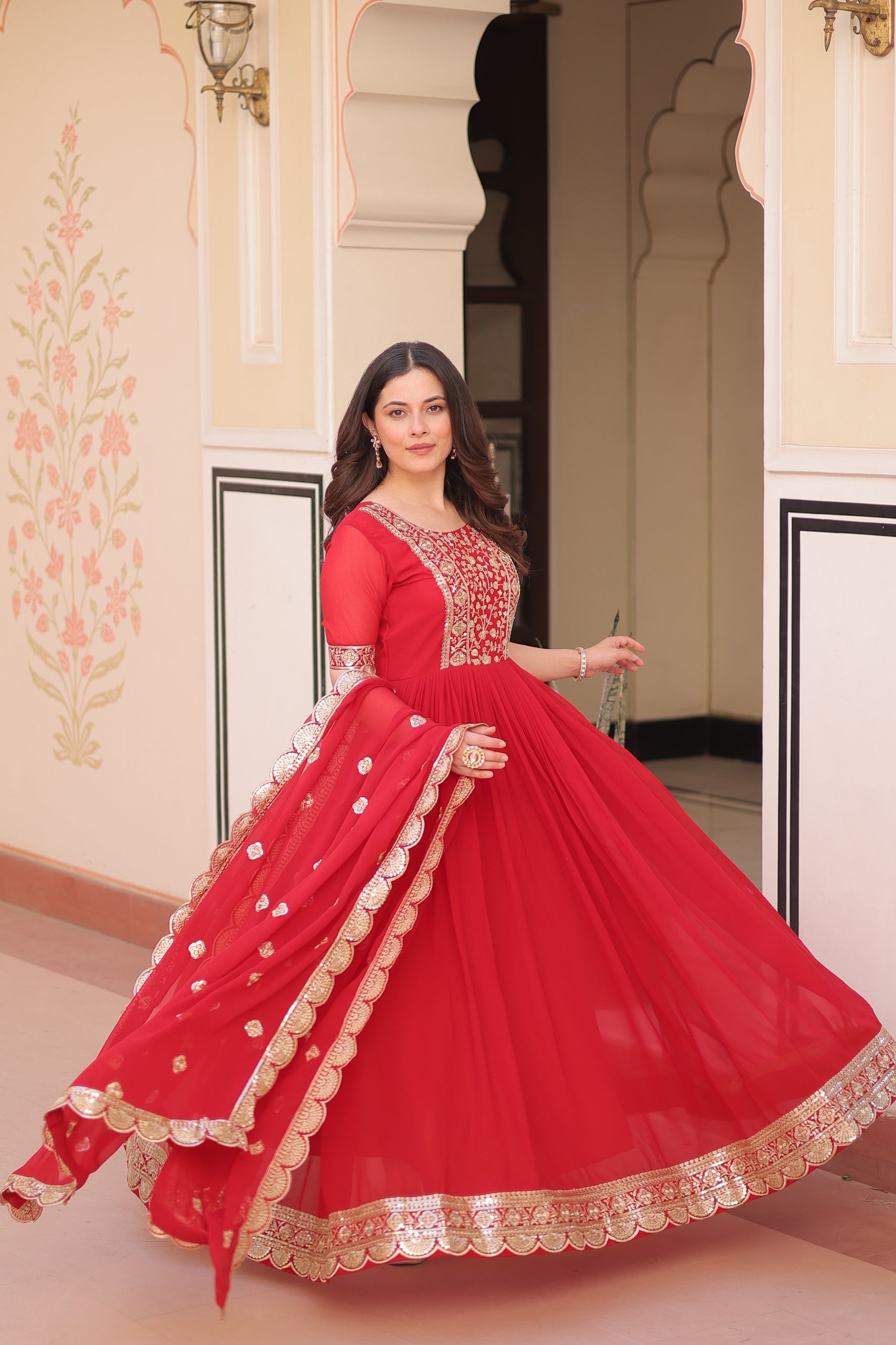 gown for girls party wear