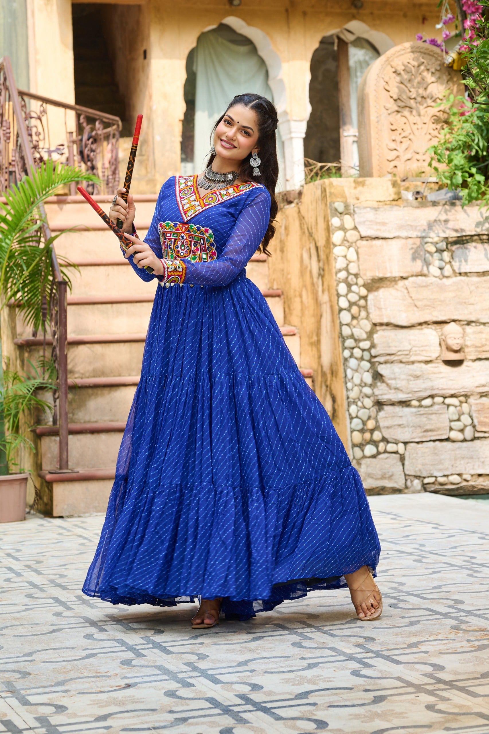 festival wear gown