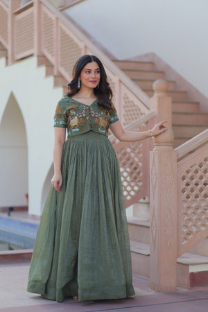  Crunchy Fabric Dress