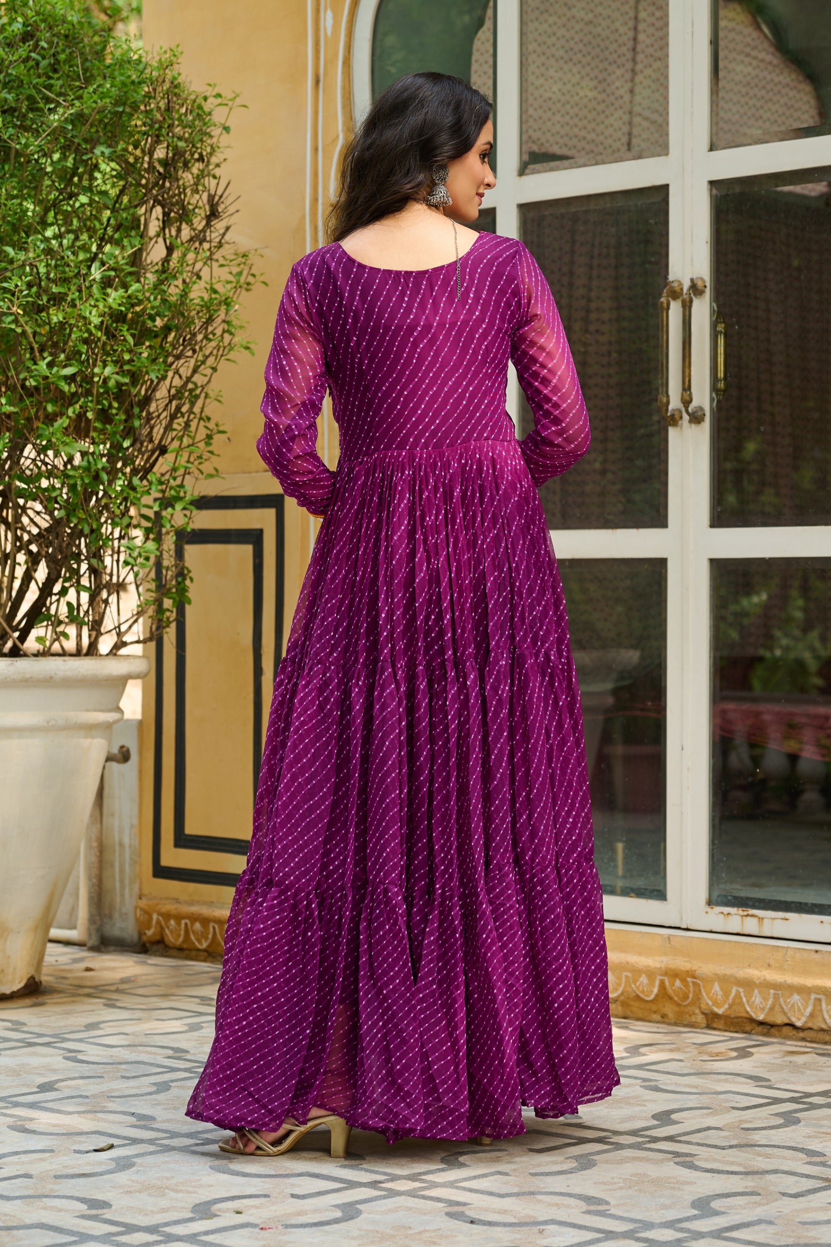  georgette gown 