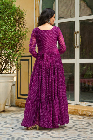  georgette gown 