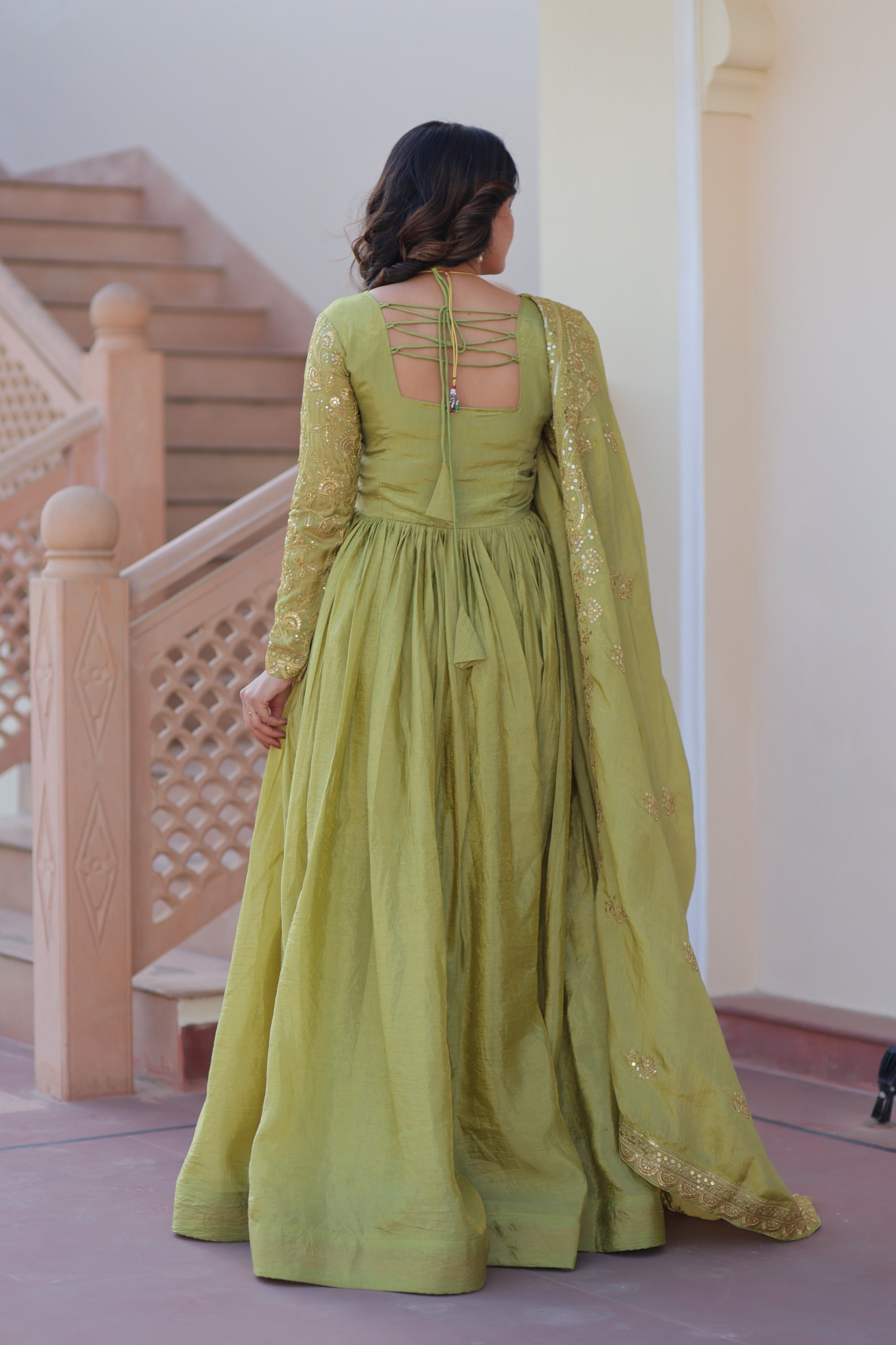 party wear gown