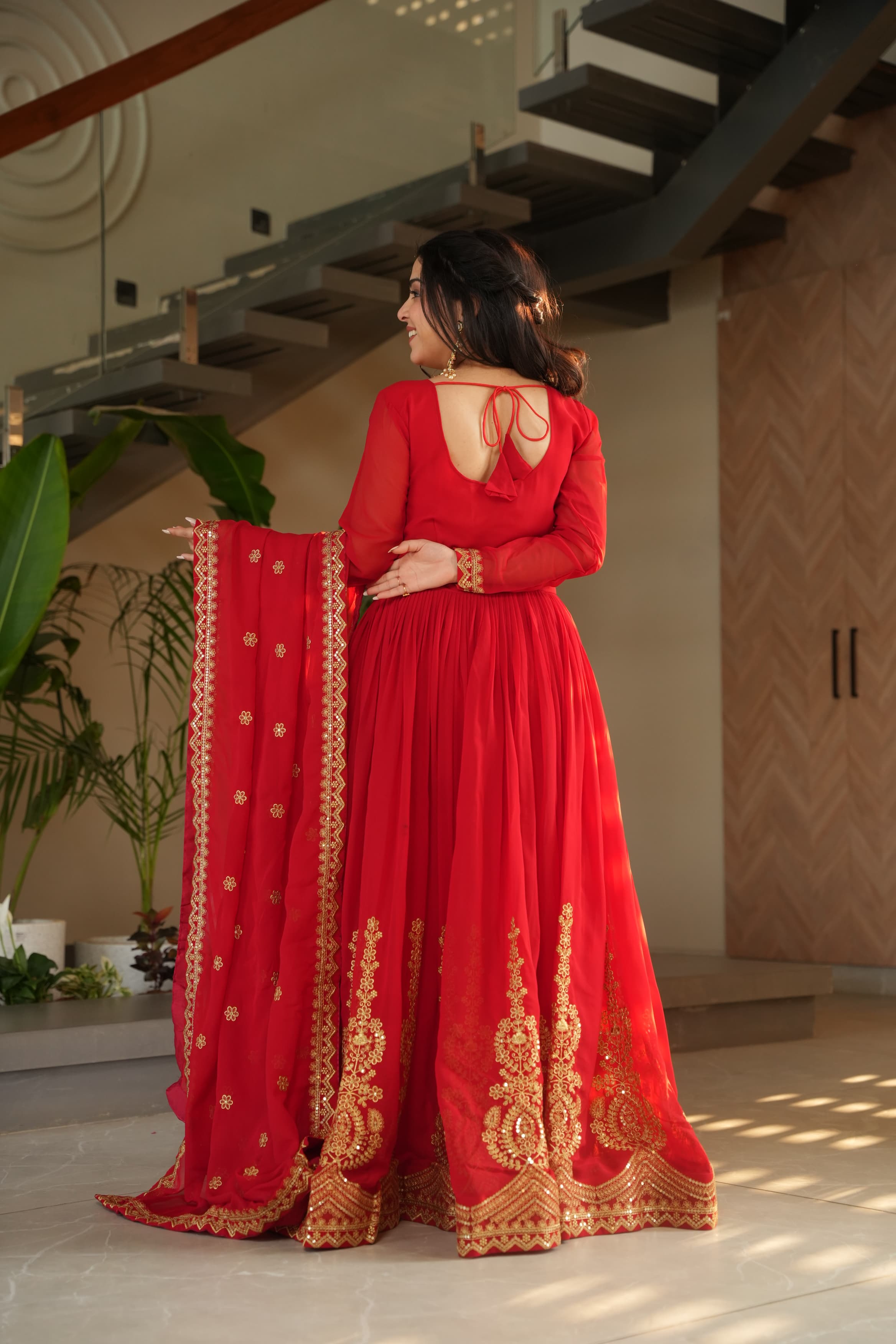 Festive Gown Red