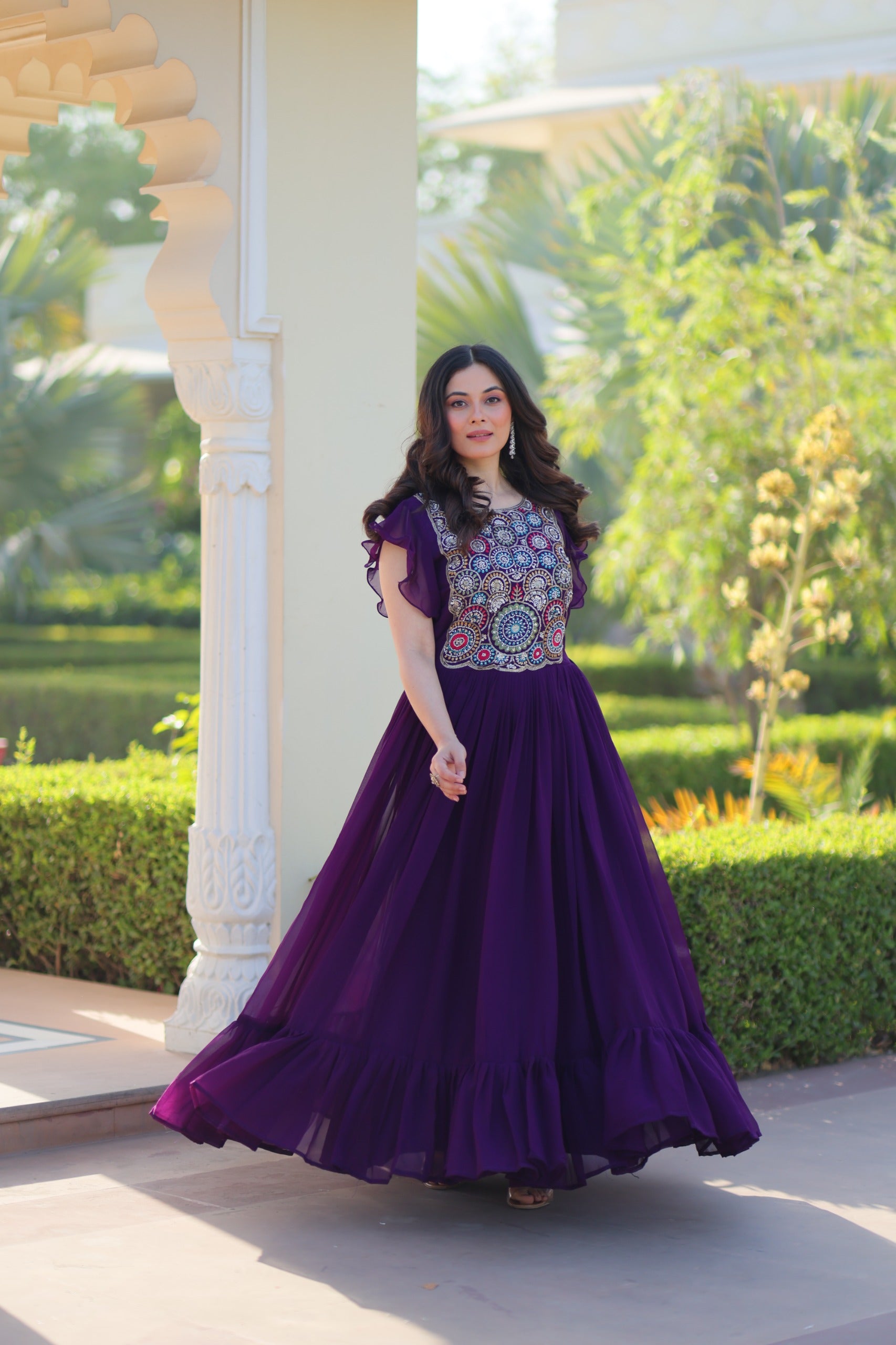 evening party wear gown