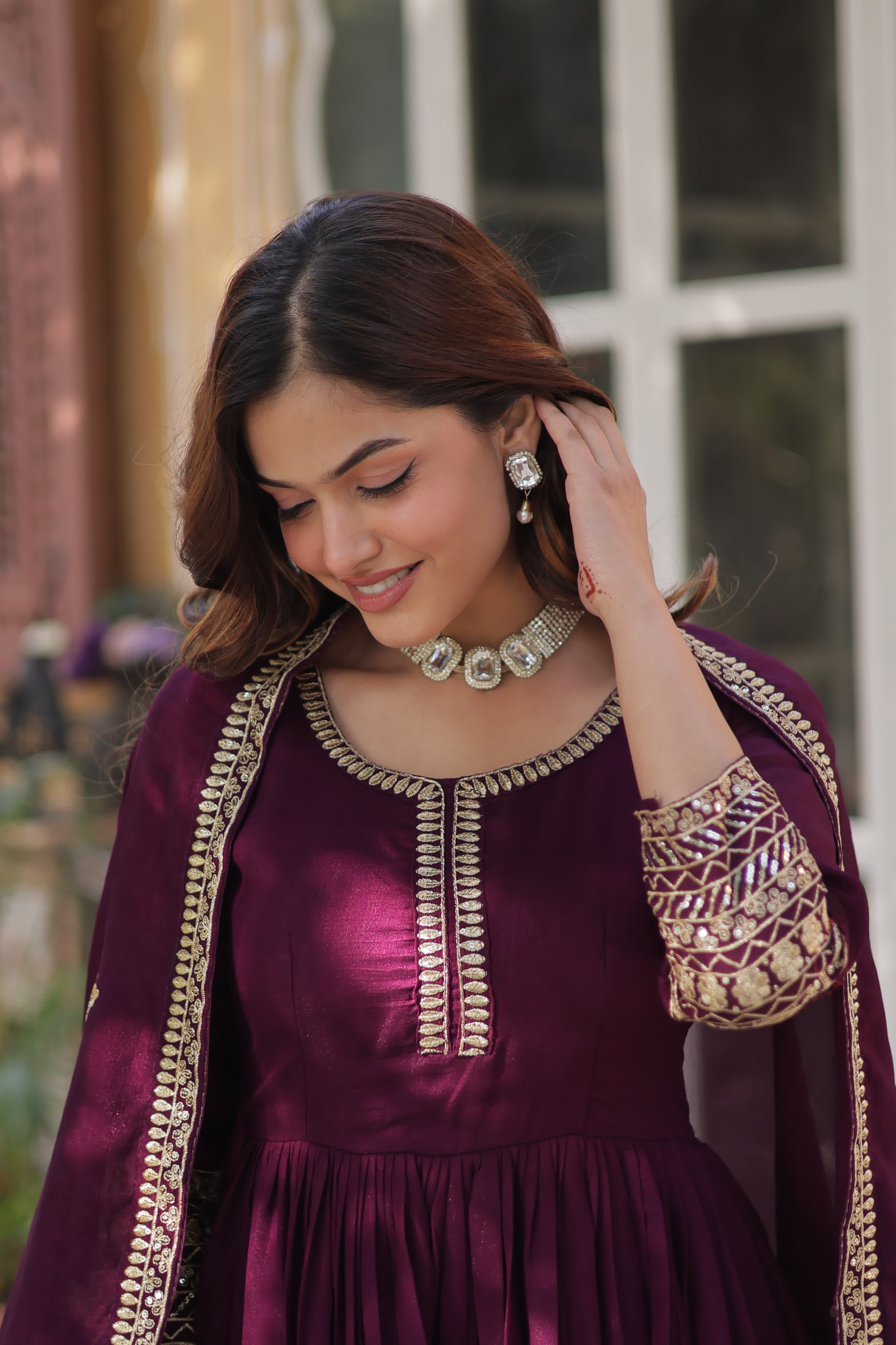  designer festive gown