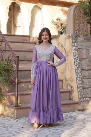 festive Indian gown