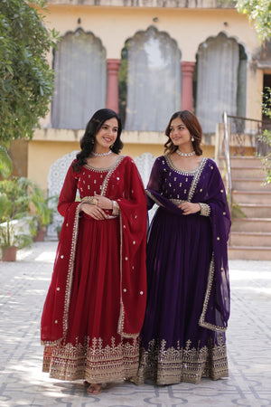 party wear gown for wedding
