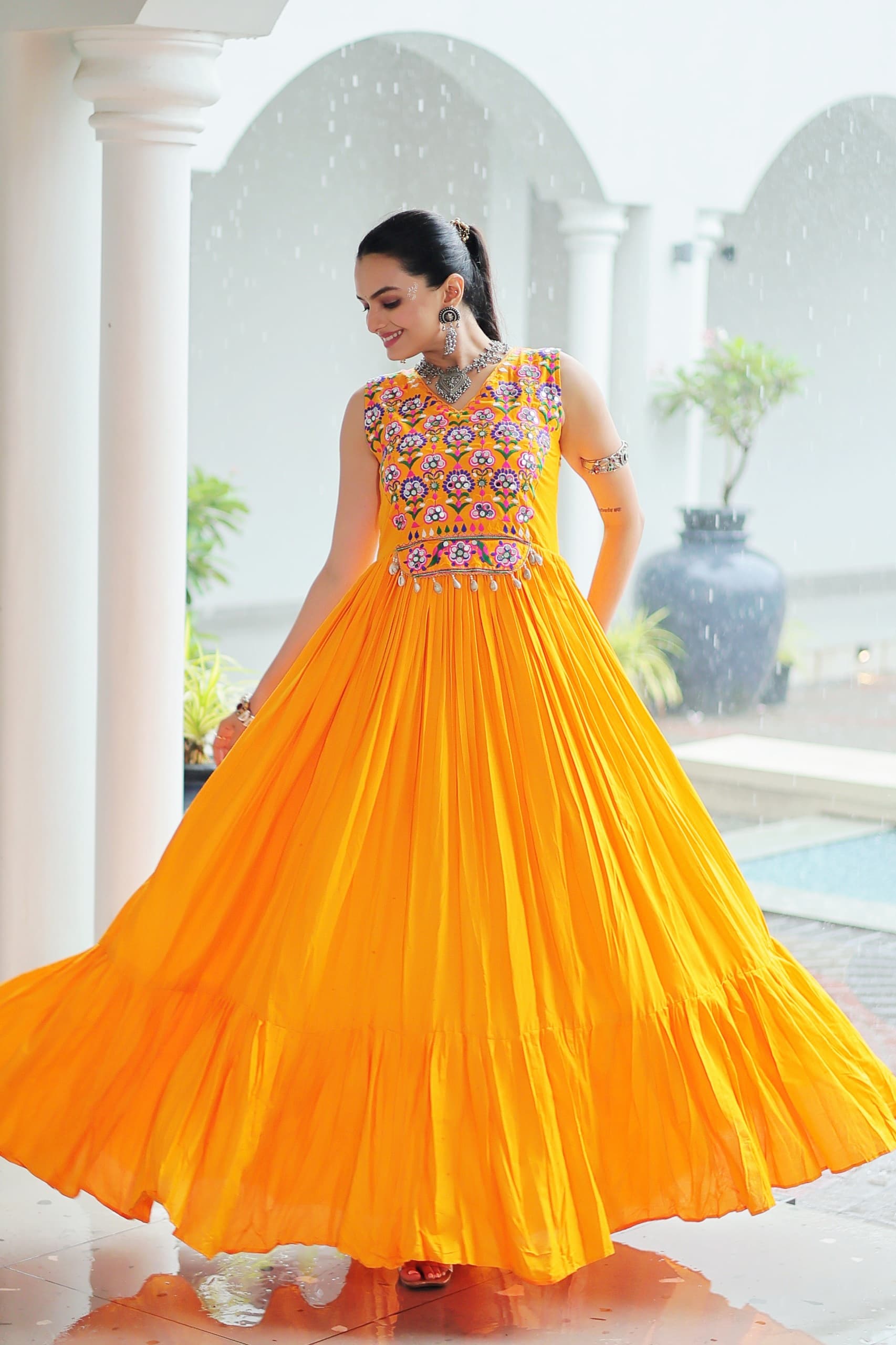 party wear gown