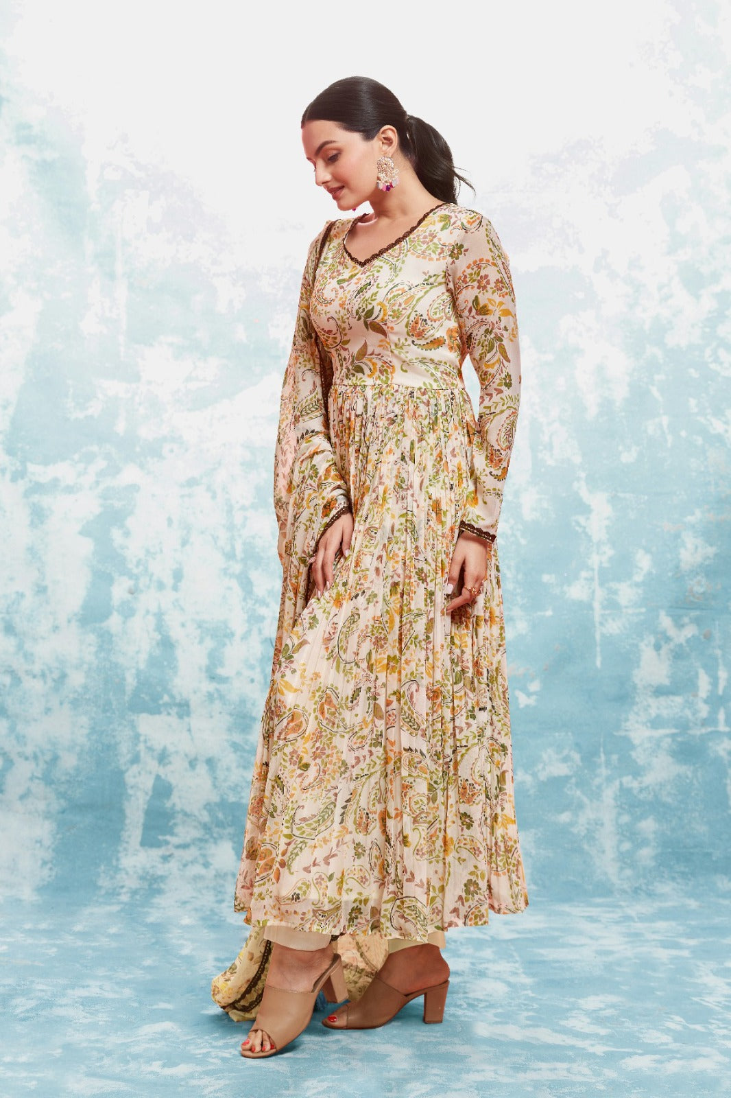 3 piece kurti set with dupatta