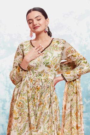 libas kurti pant set with dupatta