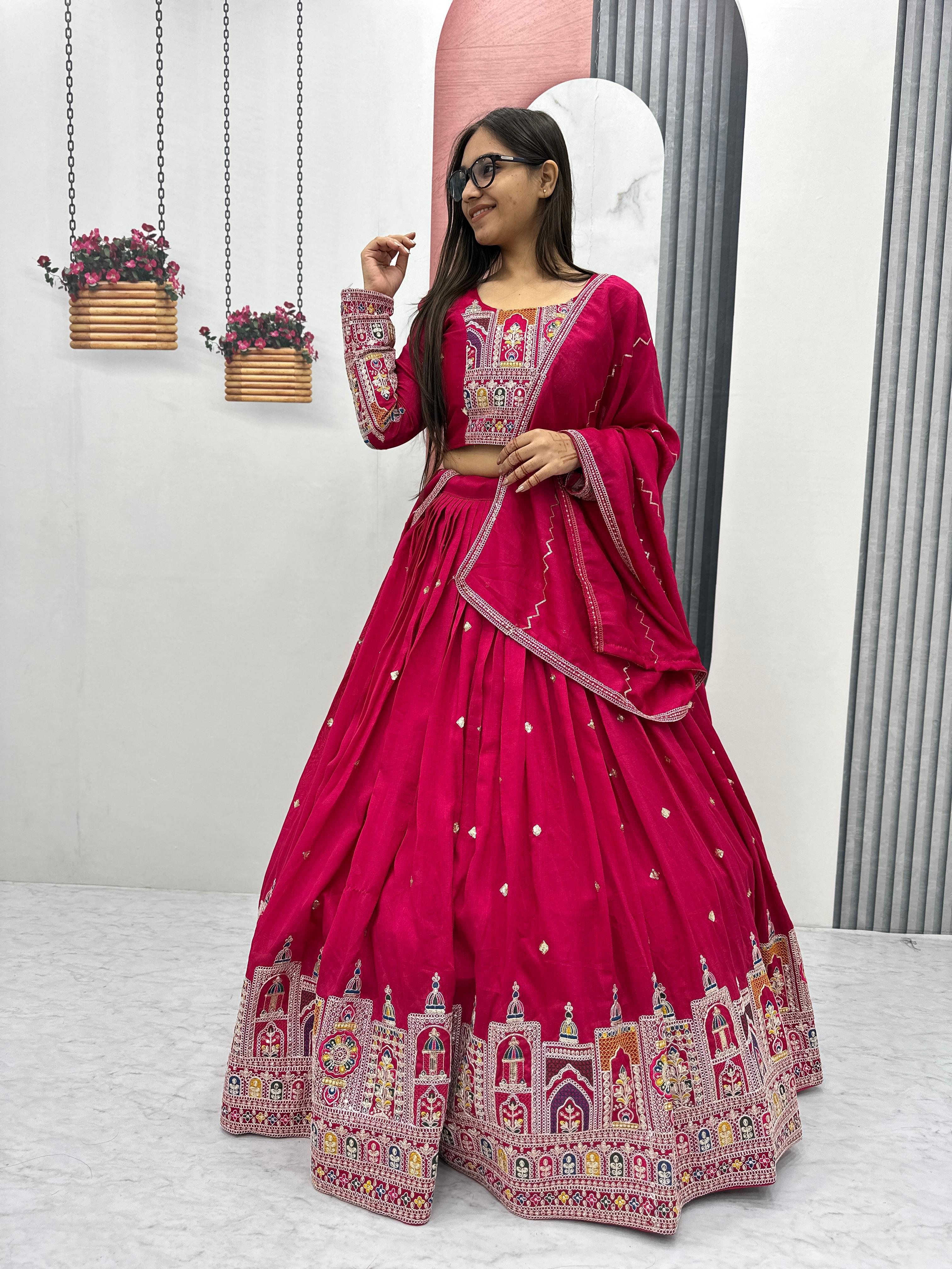 lehenga with dupatta
