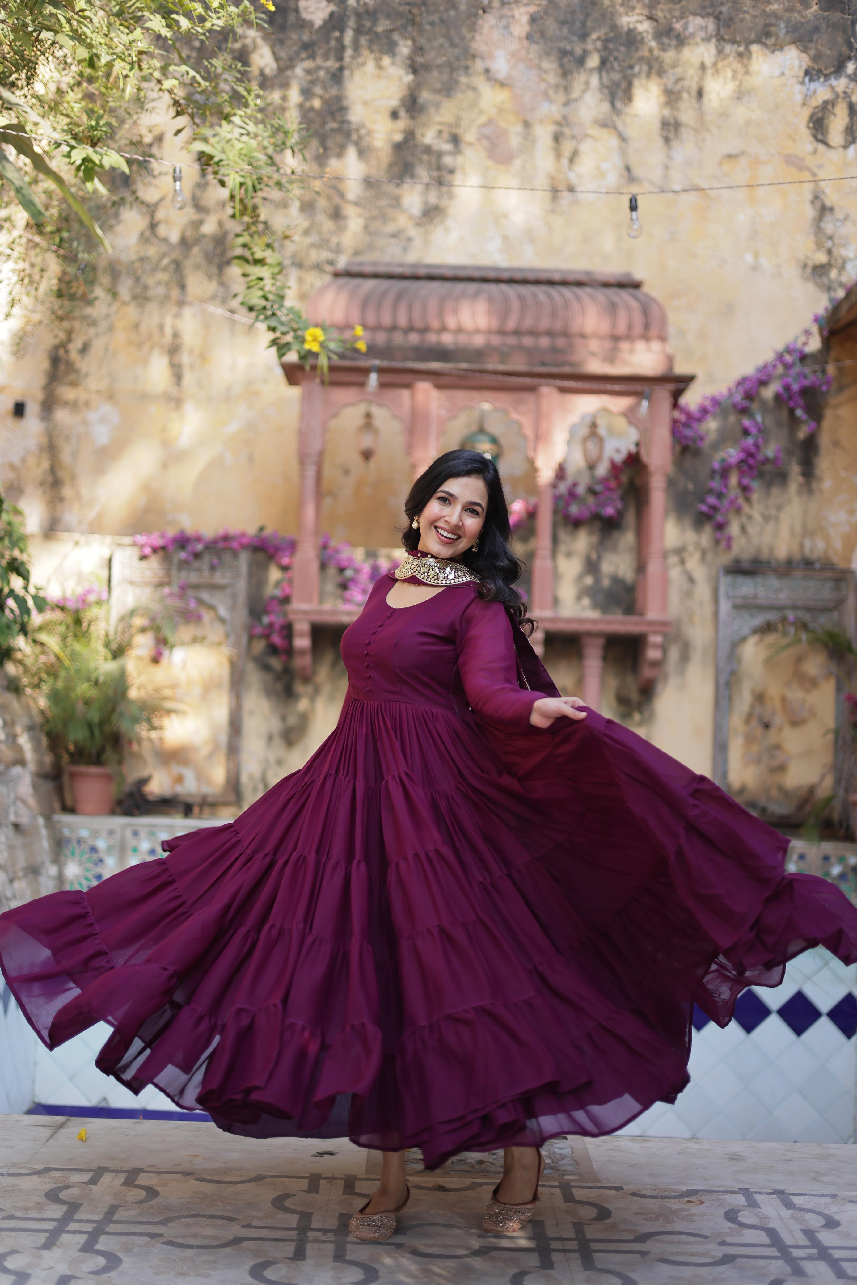  Indian ethnic gown