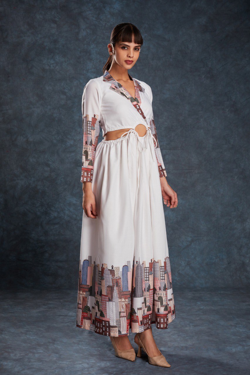linen maxi dress India