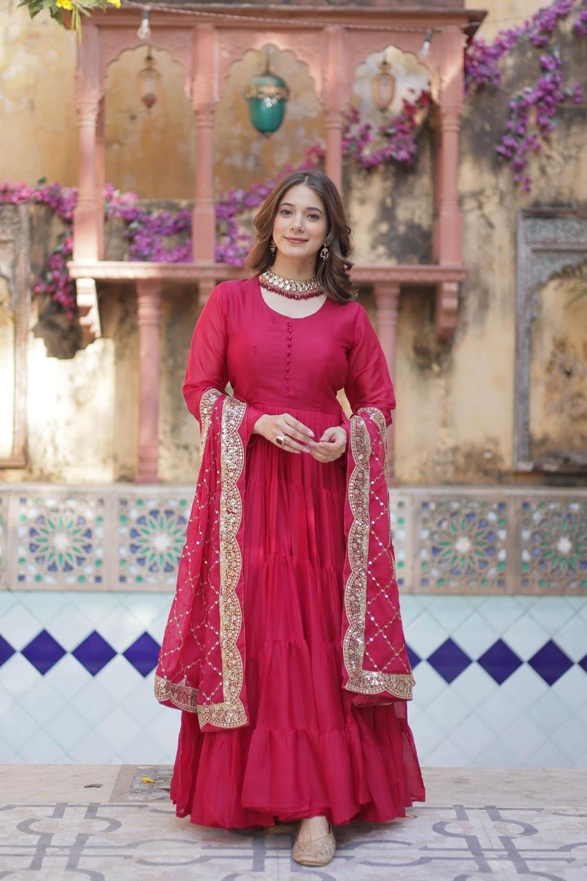  party gown set